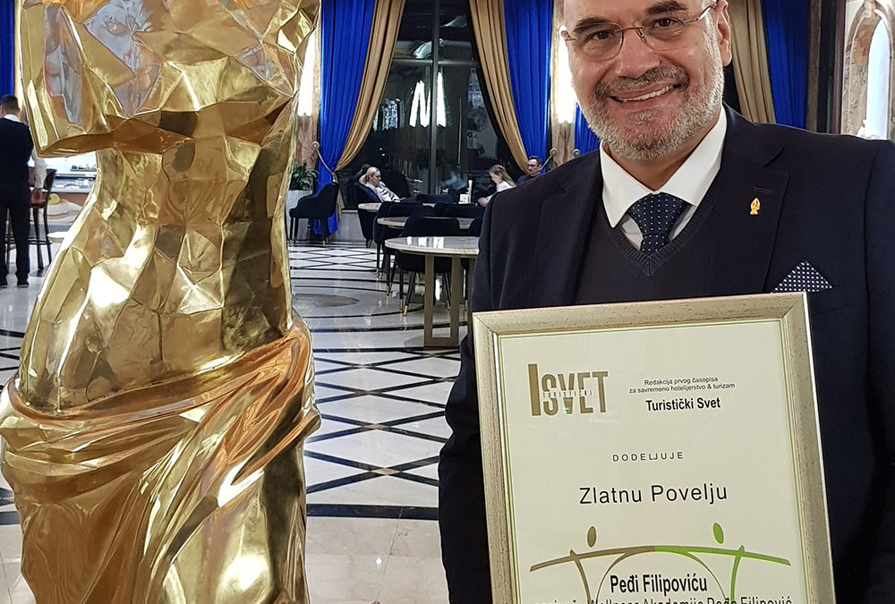 Pedja Filipović dobitnik ZLATNE POVELJE za 30 godina pregalačkog rada