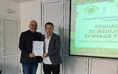 PODGORICA – Medical Spa Asocijacija Crne Gore i Wellness Akademija Pedja Filipović zahvalnica za 10 godina plodonosne saradnje!